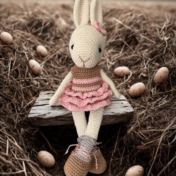 Doudou crochet fait main